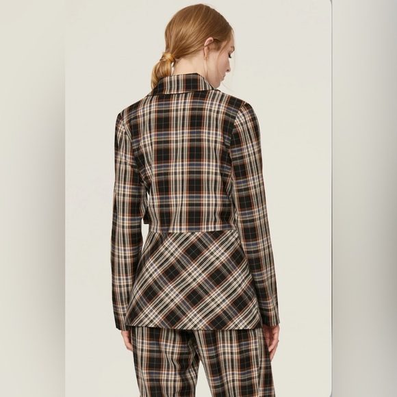 Pamela Love Plaid Blazer Size Small - Picture 3 of 5